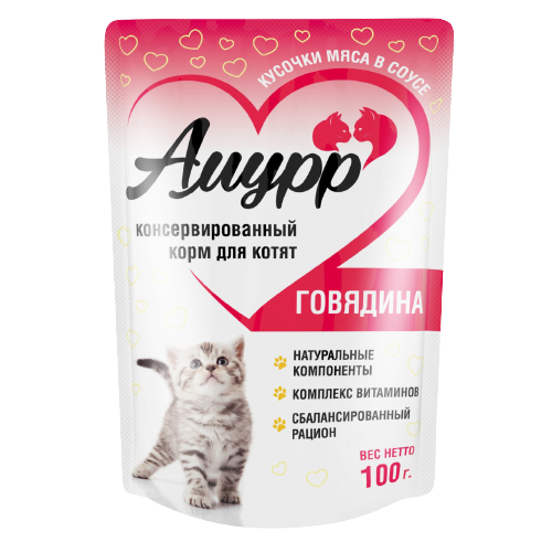 «Амурр» - консервированный корм для котят